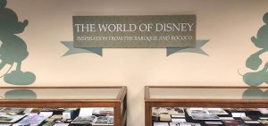 The World of Disney exhibit on display from April 6, 2018 through June 29, 2018