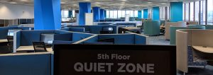 5th Floor Quiet Zone Banner