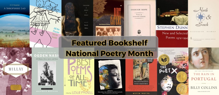 2019 National Poetry Month book covers