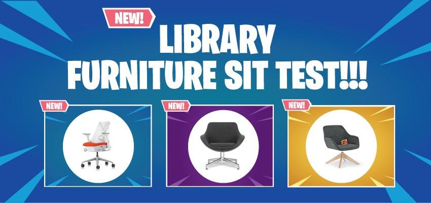 Library Furniture Sit Test