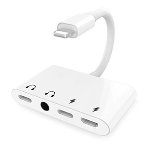 Lightning Audio Charge Adapter