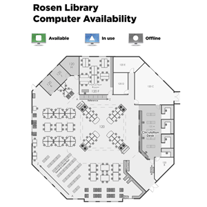 Computer Availability Rosen Library Thumbnail