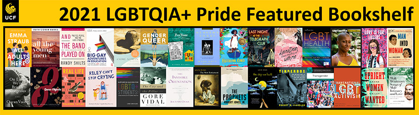 2021 LGBTQIA+ Pride Featured Bookshelf