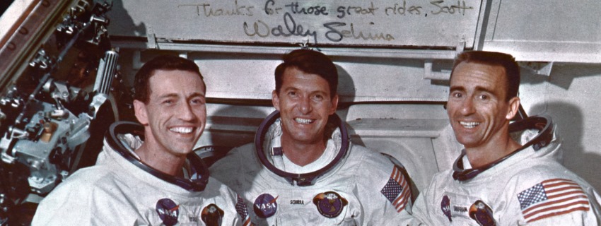 First manned Apollo Crew