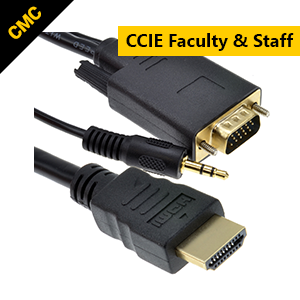 CCIE-CMC-VGA to HDMI Cable with Audio