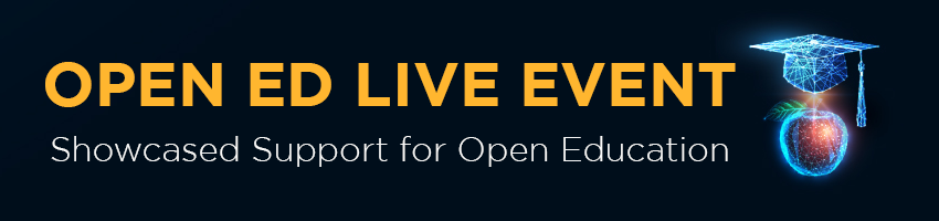 Open Ed Live Event