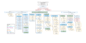 UCF Libraries Org Chart effective August 8, 2024