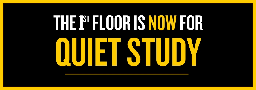 The 1st Floor of now for Quiet Study Header