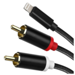 Lightning to RCA Audio Cable